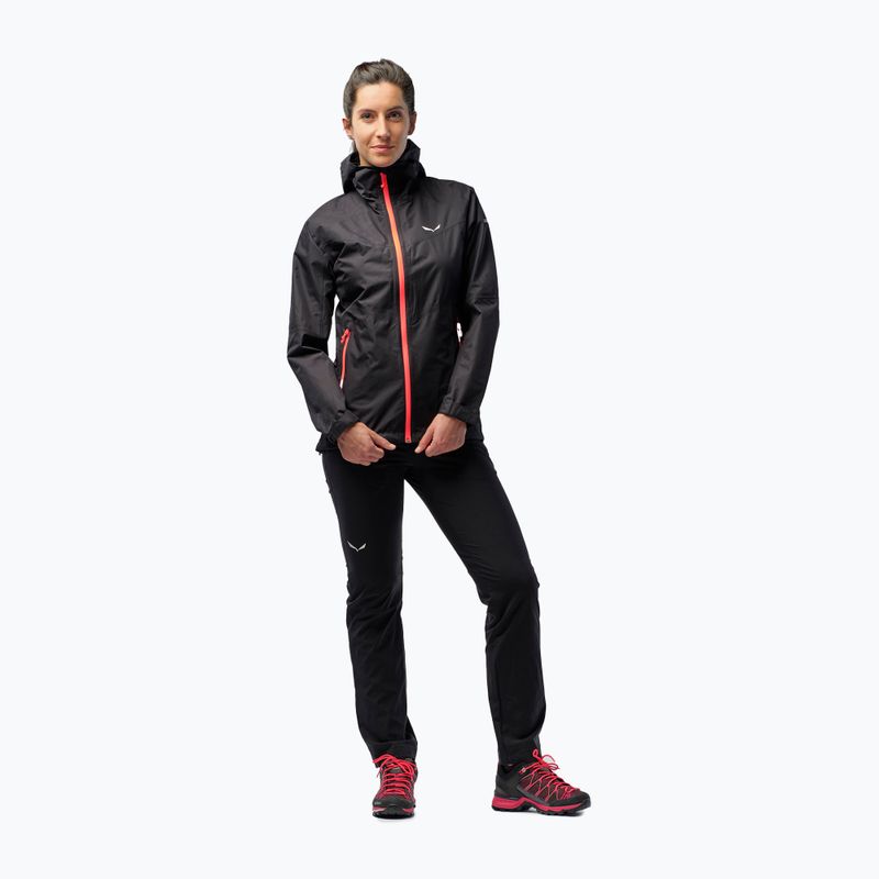 Salewa women's rain jacket Puez Aqua 3 PTX black 00-0000024546 2