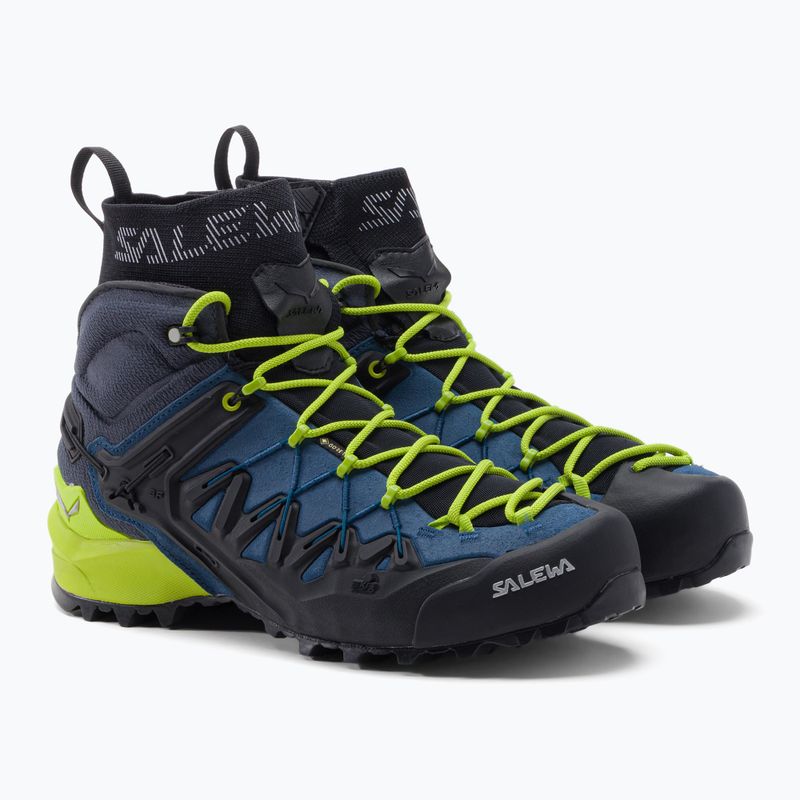 Men's Salewa Wildfire Edge Mid GTX approach shoe blue 00-0000061350 5
