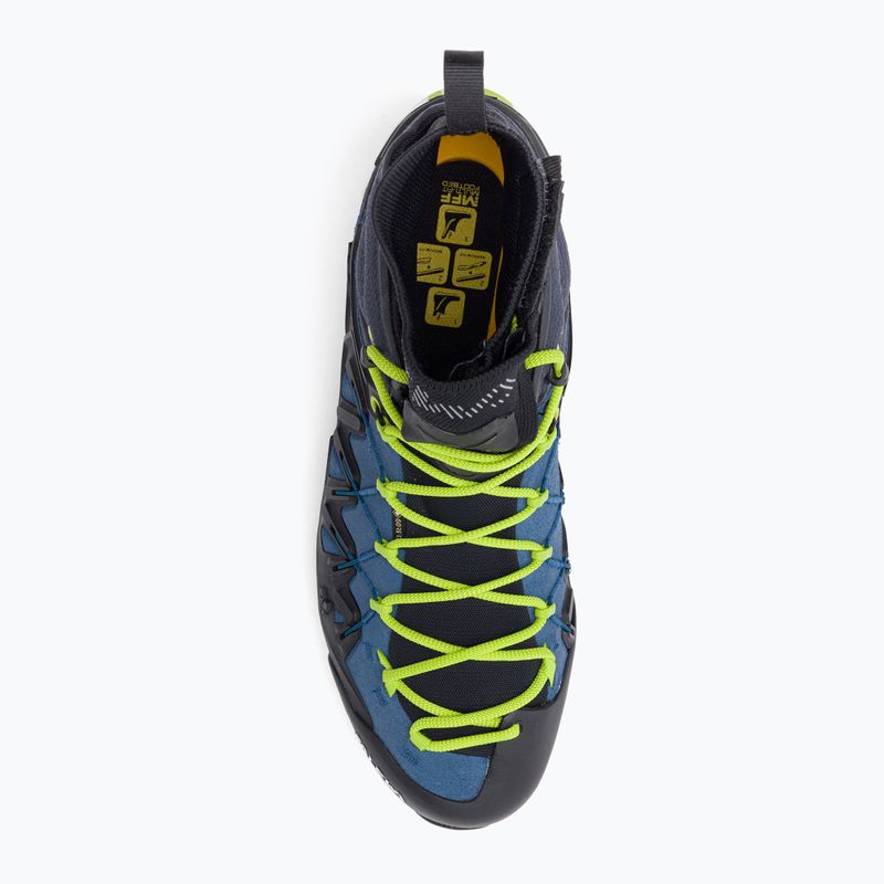 Men's Salewa Wildfire Edge Mid GTX approach shoe blue 00-0000061350 6