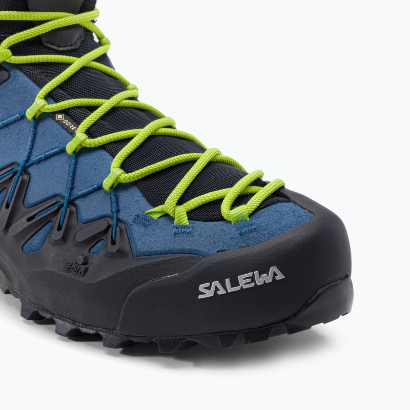Men's Salewa Wildfire Edge Mid GTX approach shoe blue 00-0000061350 7