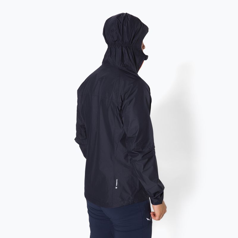 Salewa men's rain jacket Puez Aqua 3 PTX navy blue 00-0000024545 4