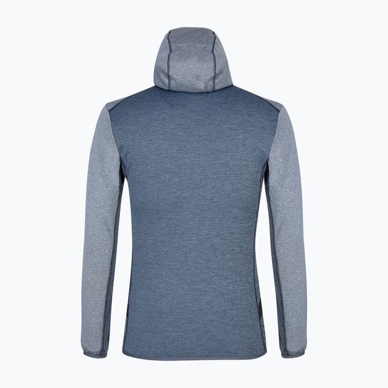 Men's Salewa Puez Melange PL FZ Hoody fleece sweatshirt blue 00-0000027386 5
