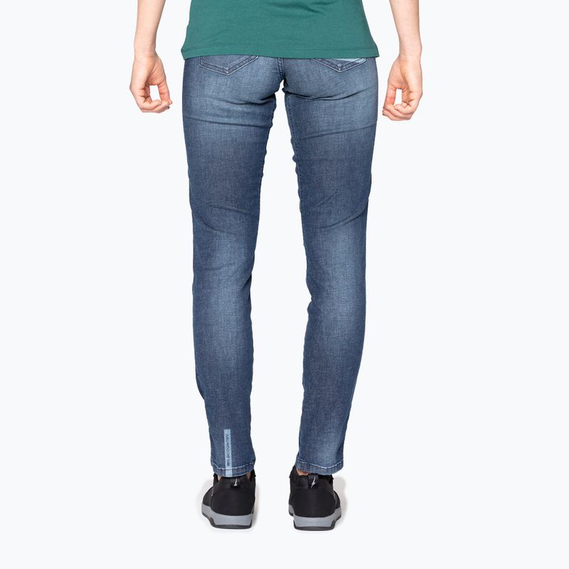Wild Country women's climbing trousers Session Denim blue 40-0000095209 2