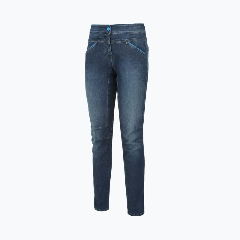 Wild Country women's climbing trousers Session Denim blue 40-0000095209 4