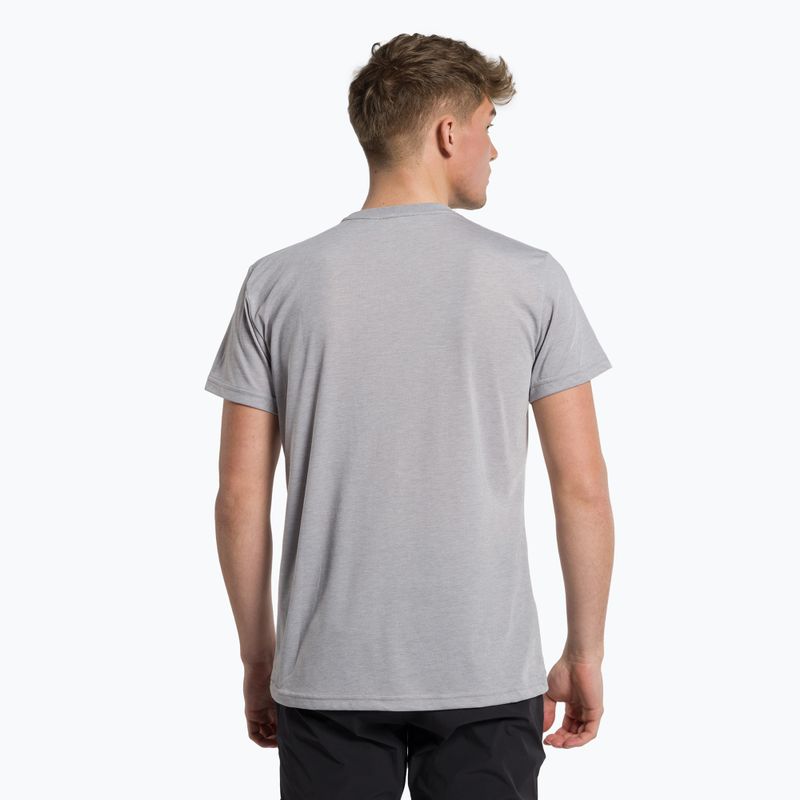 Men's Salewa Solidlogo Dry grey trekking shirt 00-0000027018 3