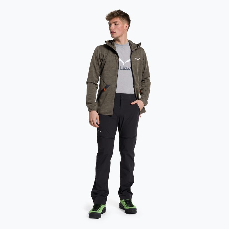 Salewa men's trekking trousers Talveno 2 DST 2/1 black 00-0000027800 2
