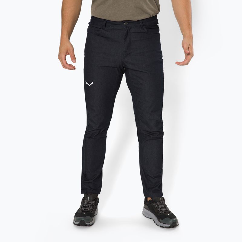 Salewa men's climbing trousers Agner Denim 2 black 00-0000027876
