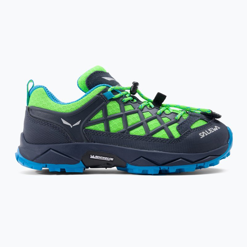 Salewa Wildfire children's trekking boots blue-green 00-0000064007 2