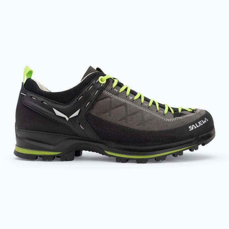 Men's trekking shoes Salewa MS MTN Trainer 2L smoked / fluo green 2