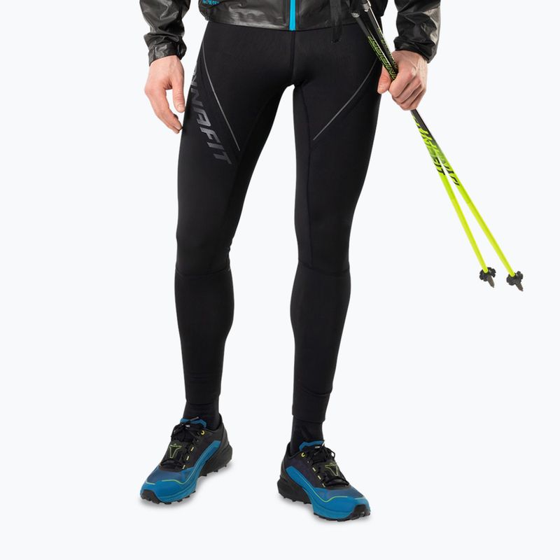 Men's DYNAFIT Winter Running leggings black out