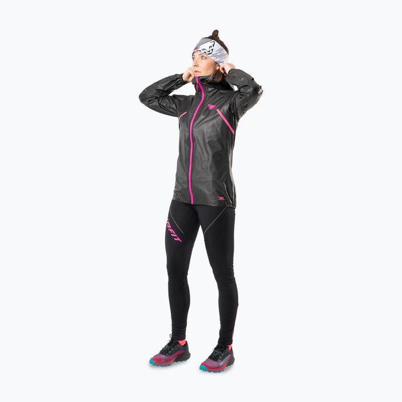 Women's DYNAFIT Winter Running leggings black out 2