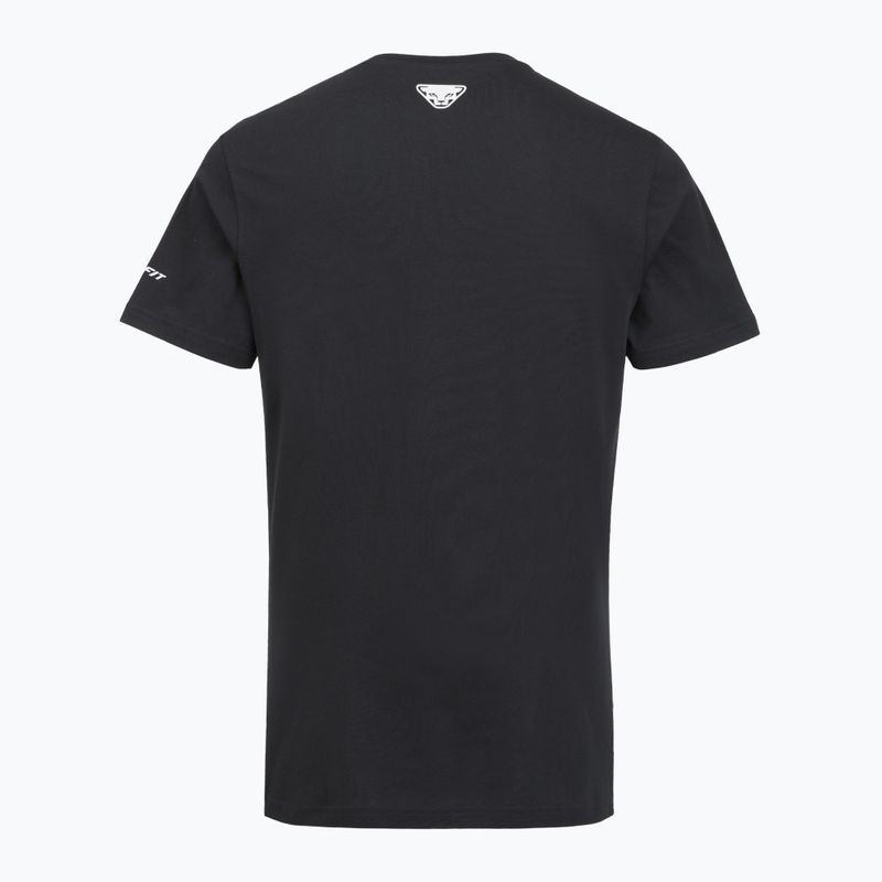 Men's DYNAFIT Graphic CO black out/hardcore T-shirt 2