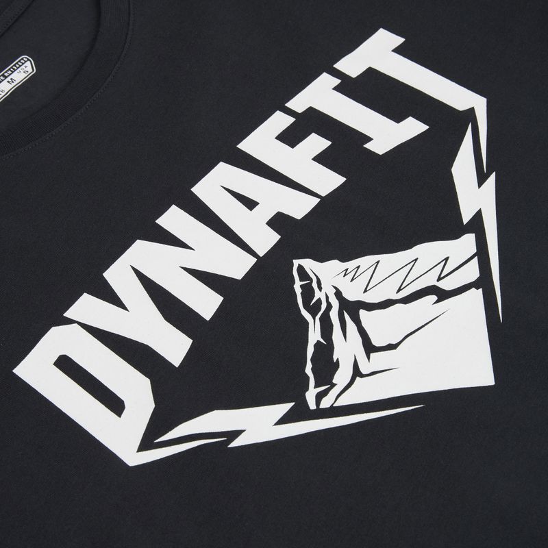 Men's DYNAFIT Graphic CO black out/hardcore T-shirt 3