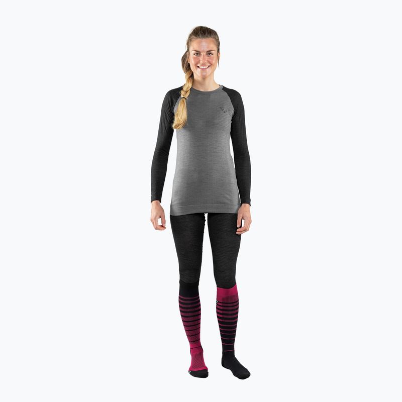 Women's thermal active sweatshirt DYNAFIT Tour Light Merino black out 2