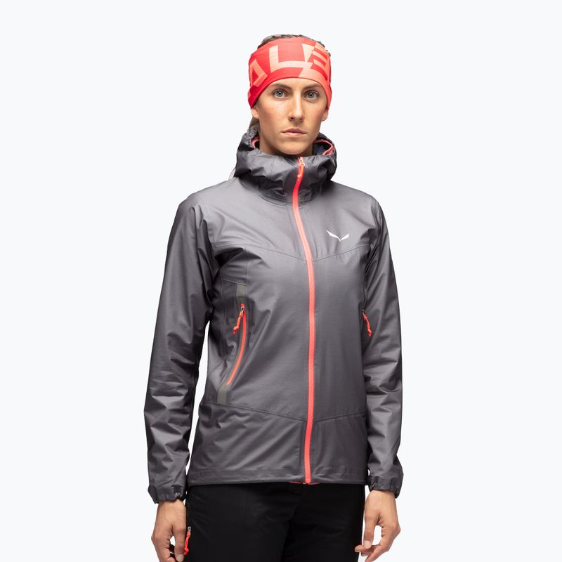 Salewa Lagorai GTX Active grey women's rain jacket 00-0000027901