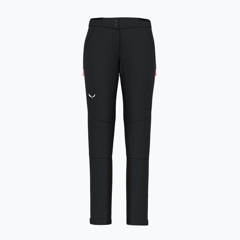 Women's softshell trousers Salewa Lagorai Durastretch black out 2