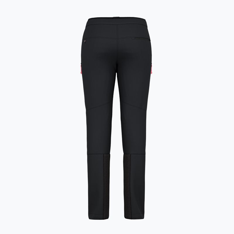 Women's softshell trousers Salewa Lagorai Durastretch black out 3