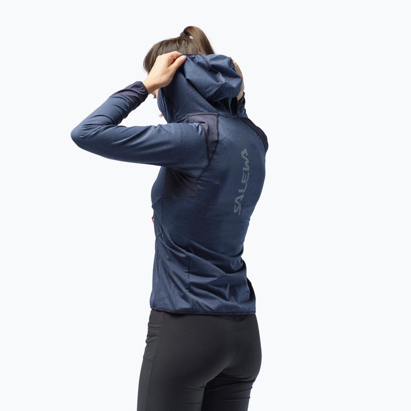Salewa women's fleece Agner Hybrid PL/DST FZ Hoody navy blue 00-0000027372 6