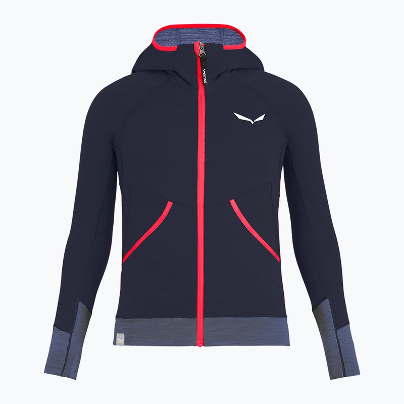 Salewa Puez Hybrid PL FZ Hoody children's fleece sweatshirt navy blue 00-0000027769