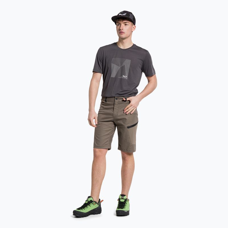 Salewa Lavaredo Hemp men's hiking shorts brown 00-0000028033 2