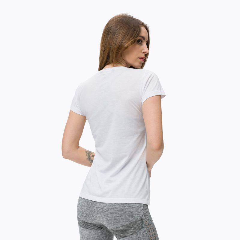 Salewa Lines Graphic Dry women's trekking shirt white 00-0000028064 3