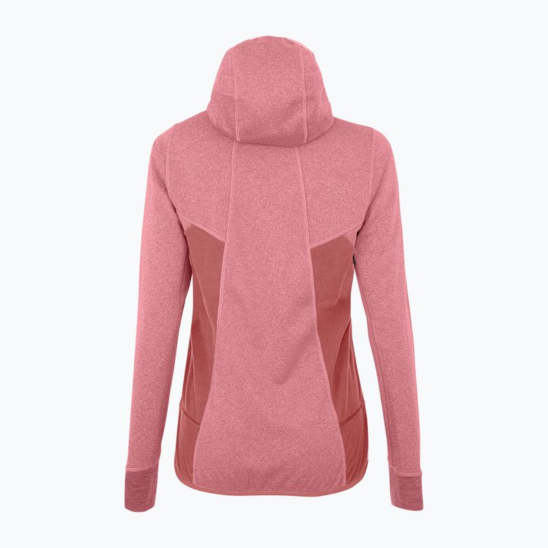Salewa women's Puez Hybrid PL FZ Hoody fleece sweatshirt pink 00-0000027389 5