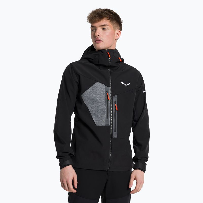 Salewa men's softshell jacket Comici Sw/Dst black 00-0000027882