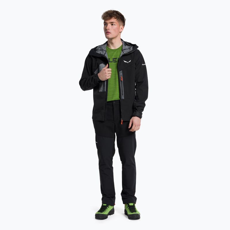 Salewa men's softshell jacket Comici Sw/Dst black 00-0000027882 2
