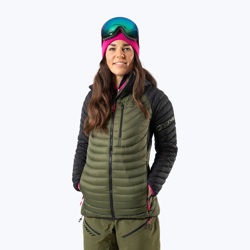 DYNAFIT women's skit jacket Radical Dwn RDS Hood green 08-0000070915 5