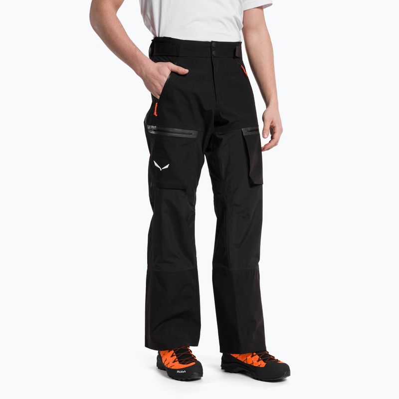 Salewa men's membrane trousers Sella 3L Ptxr black 00-0000028193