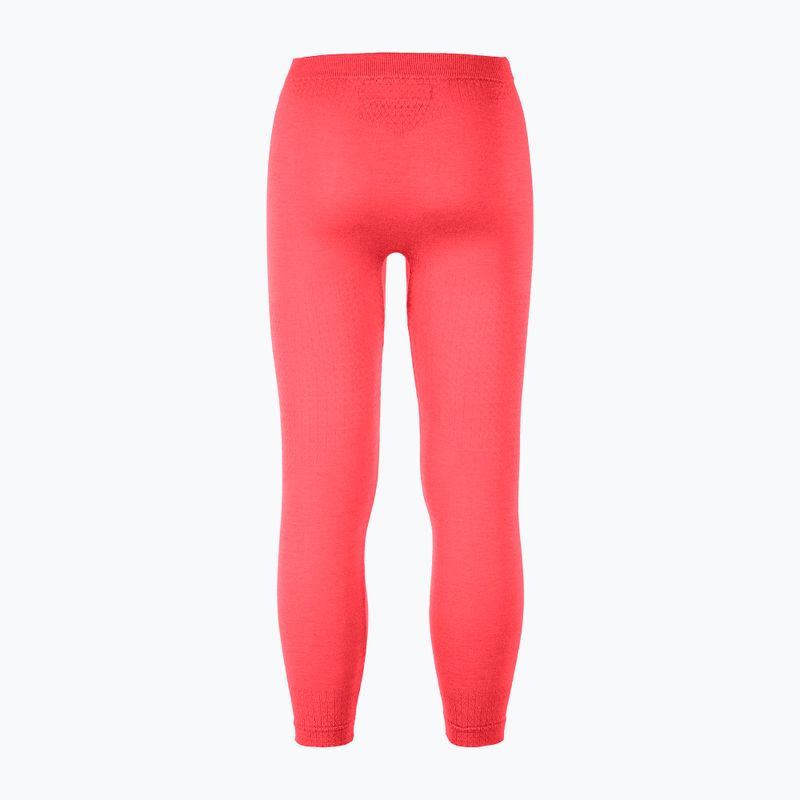 Salewa Zebru Medium Warm AMR fluo coral children's thermal trousers 5