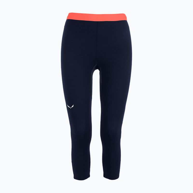 Women's thermal pants Salewa Cristallo Warm Amr 3/4 navy blazer