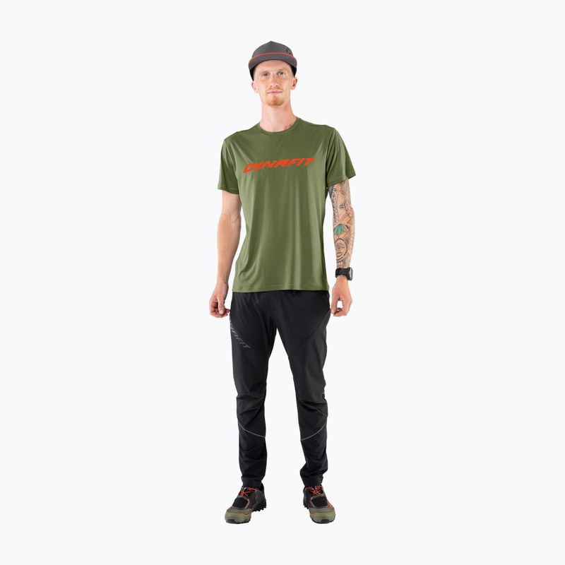 DYNAFIT Traverse 2 men's hiking t-shirt green 08-0000070670