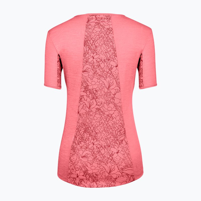 Salewa Puez Graphic 2 Dry women's trekking shirt pink 00-0000027400 2