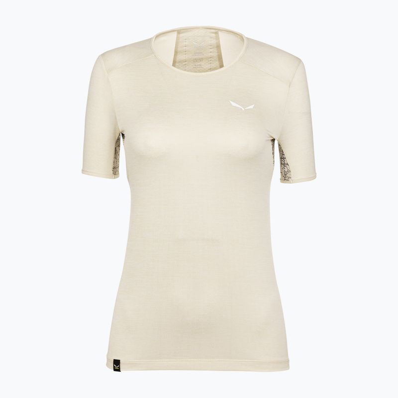 Salewa Puez Graphic 2 Dry women's trekking shirt beige 00-0000027400 4