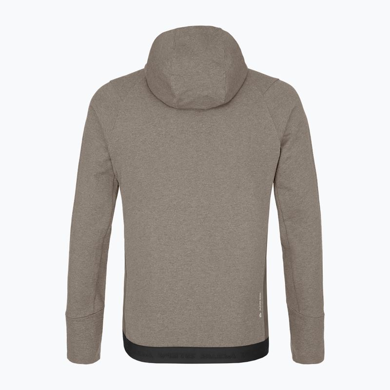 Salewa men's trekking sweatshirt Fanes Am Hoody brown 00-0000028226 5