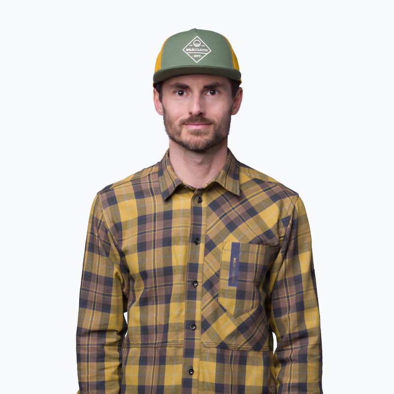 Wild Country Flow green baseball cap 40-0000095242 7