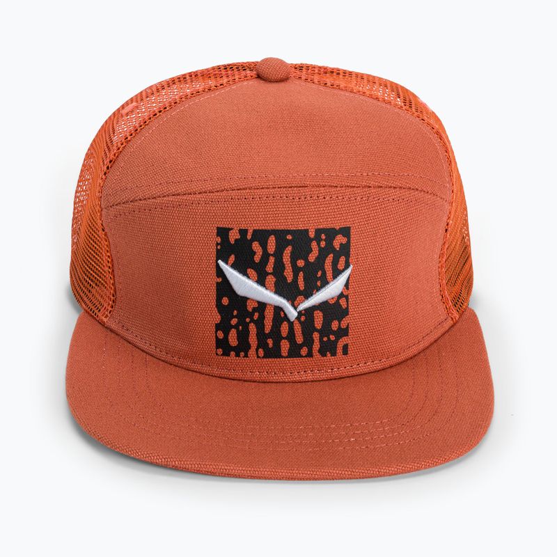 Salewa Pure Salamander Logo orange baseball cap 00-0000028286 4