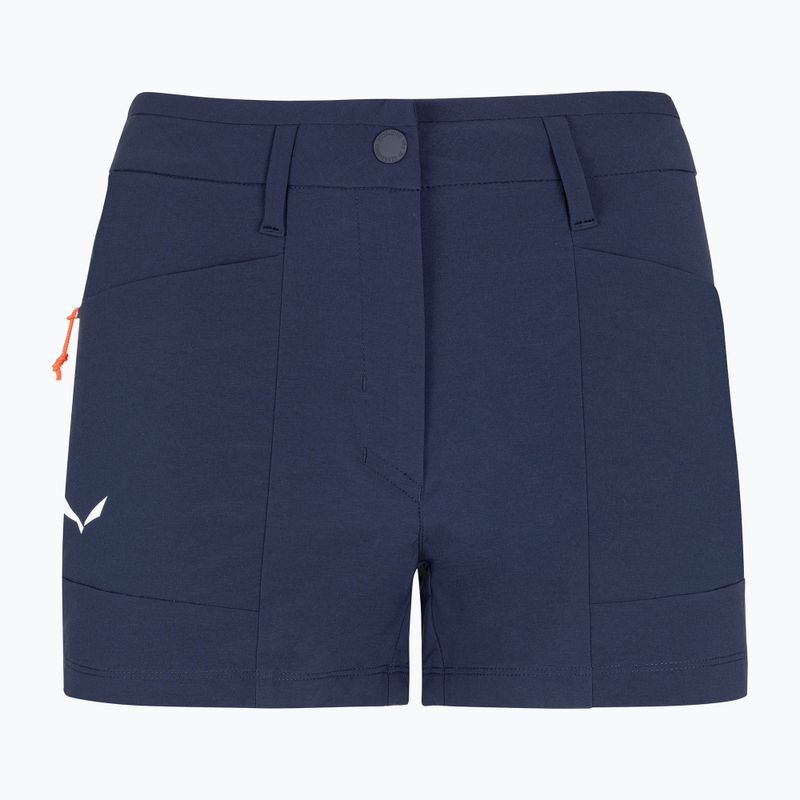 Salewa women's hiking shorts Puez DST Cargo navy blue 00-0000028315