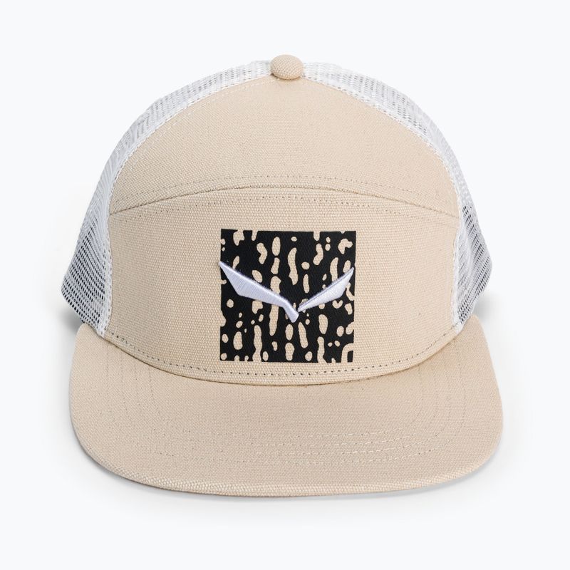 Women's Salewa Pure Salamander Logo baseball cap beige 00-0000028420 4