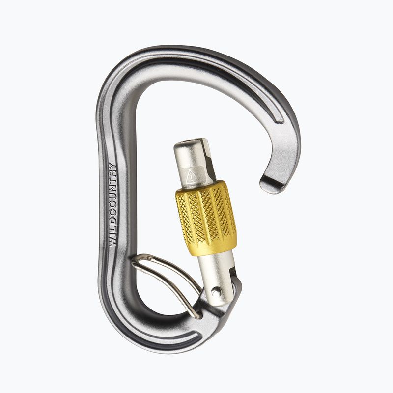 Wild Country Xenon HMS Belay carabiner grey 40-0000001002 2