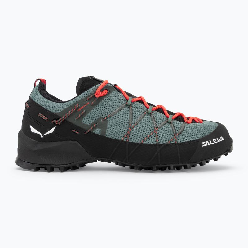 Salewa Wildfire 2 women's approach shoe duck green / black 3