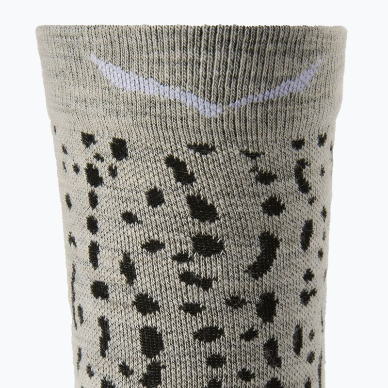 Women's trekking socks Salewa MTN TRN Sal. AM Crew grey 00-0000069026 4