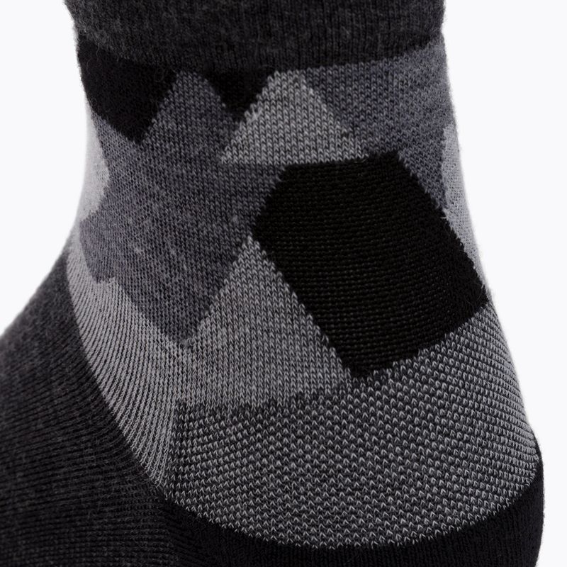 Men's trekking socks Salewa Pedroc Camo AM QRT black 00-0000069041 3