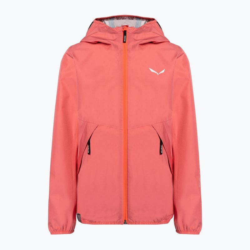 Salewa Aqua PTX children's rain jacket pink 00-0000028120