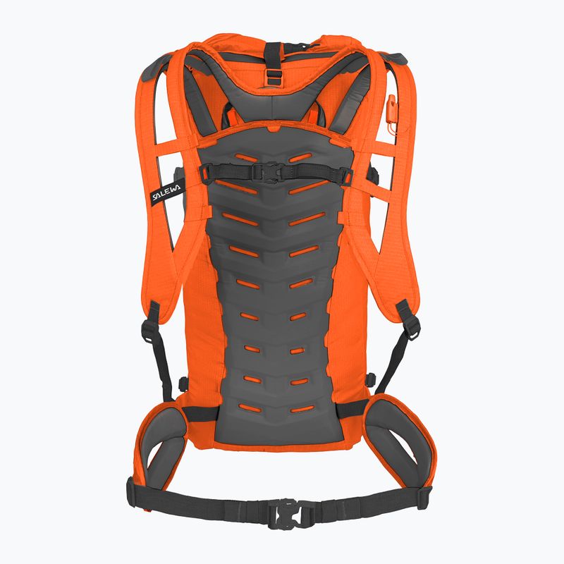 Trekking backpack Salewa Ortles Wall 38 l red orange 2