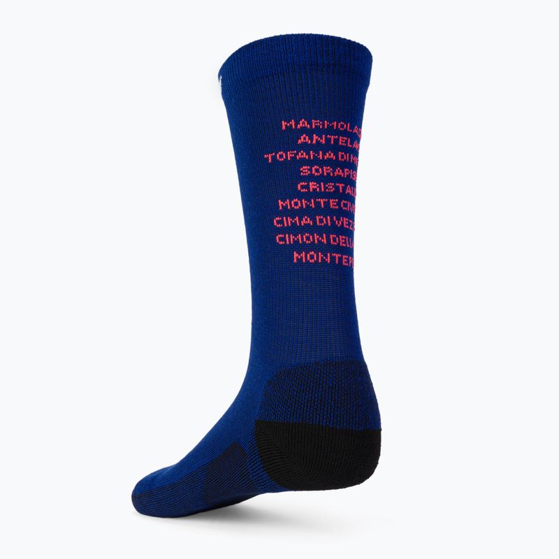 Salewa Ortles Dolomites women's trekking socks navy blue 00-0000069044 2