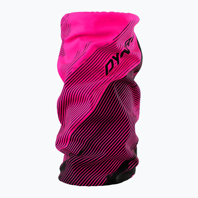 DYNAFIT Multifunctional Sling Logo Neck Gaiter pink glo/striped