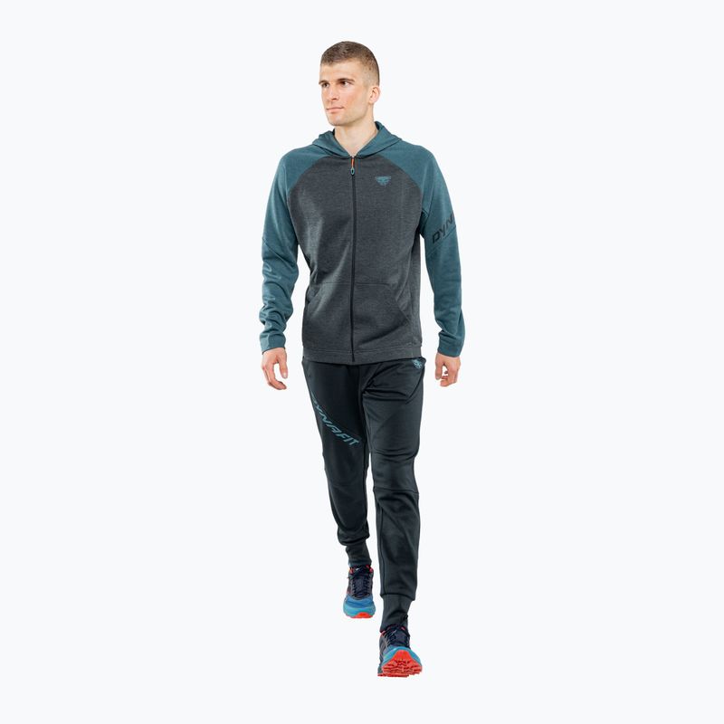 Men's DYNAFIT 24/7 PTC Zip Fleece Sweatshirt Blue 08-0000071506 5