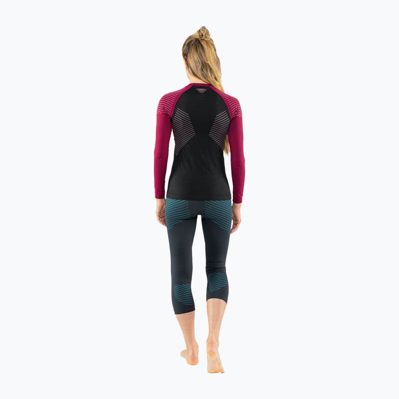DYNAFIT Speed Dryarn LS women's thermal T-shirt black-red 08-0000071057 6
